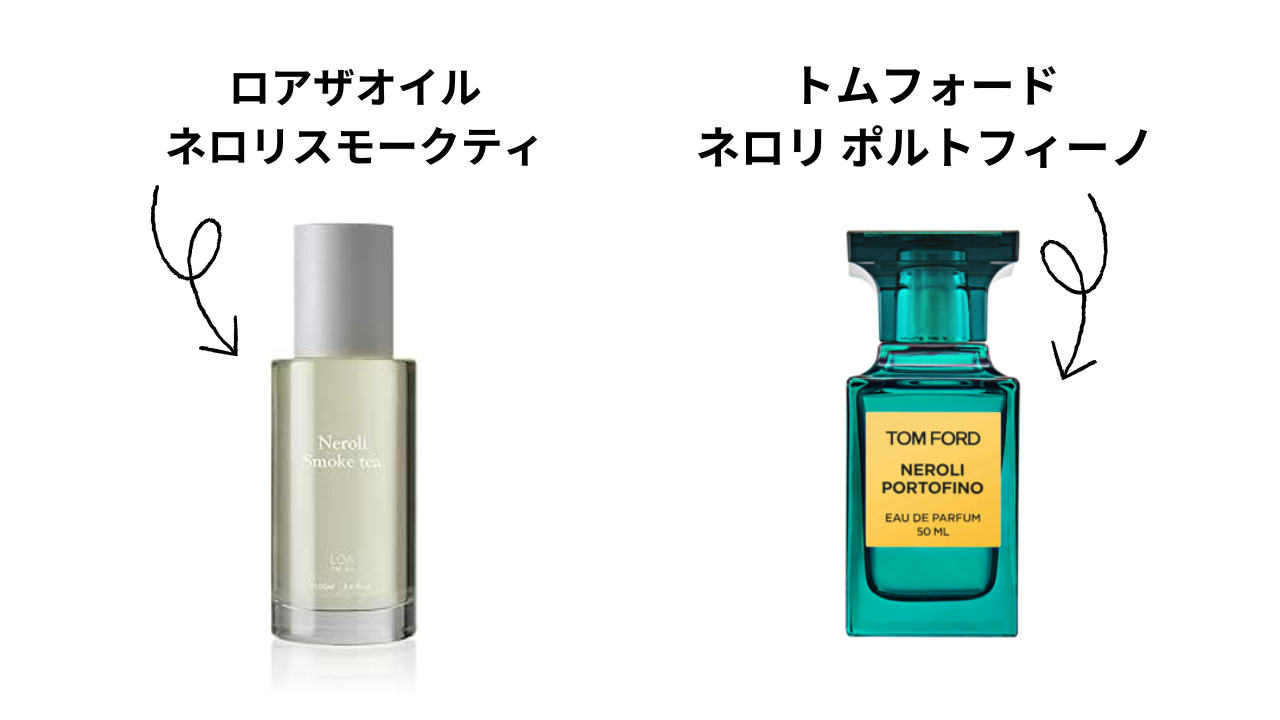 ロアザオイルネロリスモークティはトムフォードに似ている香り？
