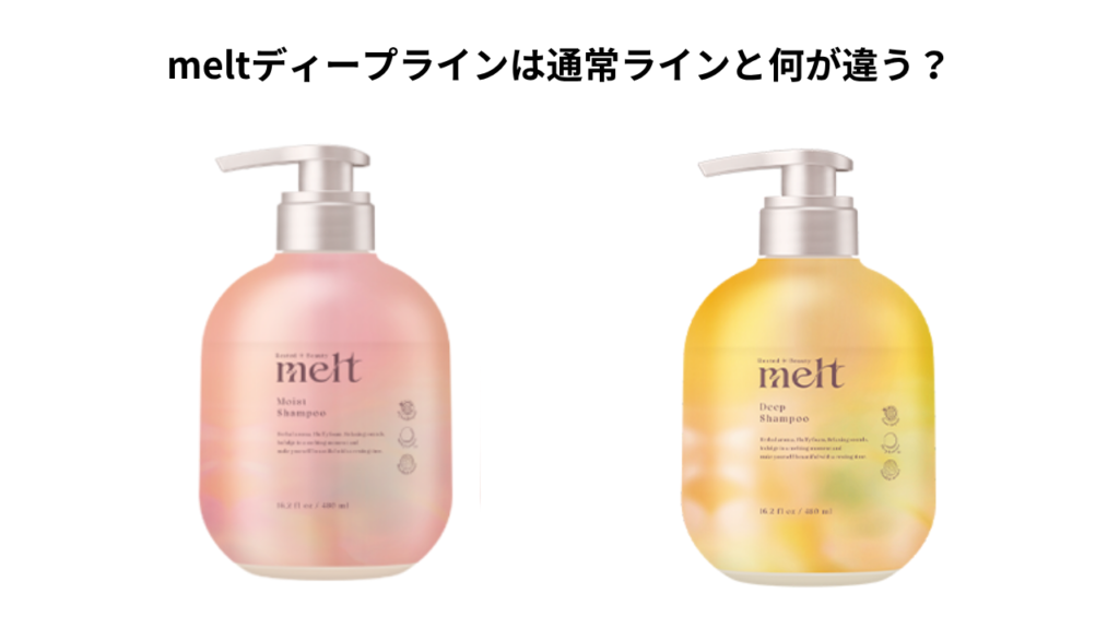meltディープラインは通常ラインと何が違う？